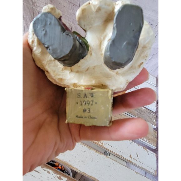 Saw Santa figurine 1997 number 3 figurine statue d - Picture 8 of 8